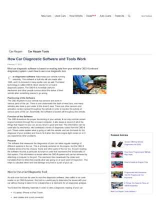 Scan Tool Code Report.pdf Scan tool basics | PDF