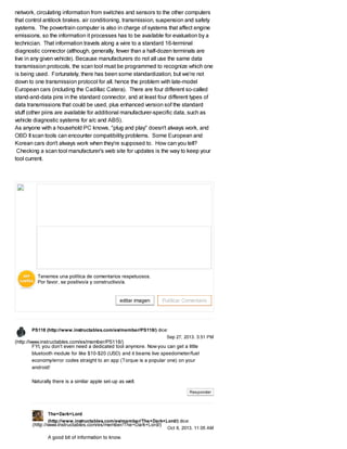 Scan Tool Code Report.pdf Scan tool basics | PDF