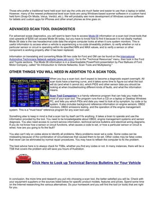 Scan Tool Code Report.pdf Scan tool basics | PDF