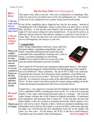 Pdf Scan Basic Scan tool basics | PDF