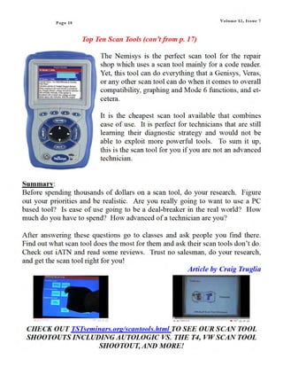 Scan Tool Code Report.pdf Scan tool basics | PDF