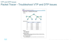 52© 2016 Cisco and/or its affiliates. All rights reserved. Cisco Confidential
VTP and DTP Issues
Packet Tracer - Troubleshoot VTP and DTP Issues
 