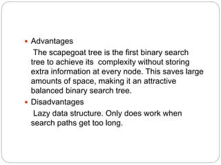 Scapegoat Tree | PPTX