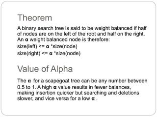 Scapegoat Tree | PPTX