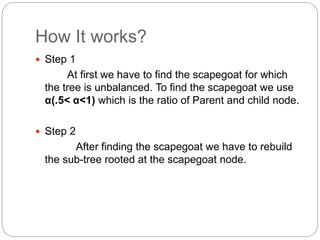 Scapegoat Tree | PPTX