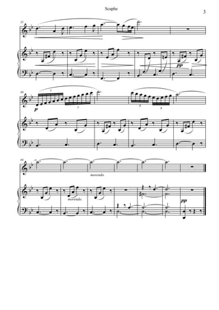 [Scaphe full score] | PDF