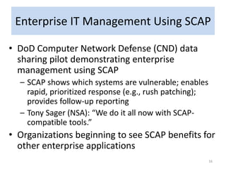 Automating Enterprise IT Management by Leveraging Security Content ...