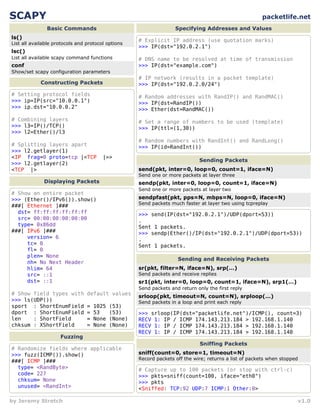 Scapy Send Tcp – Scapy Send – Python Scapy チートシート – GWGK