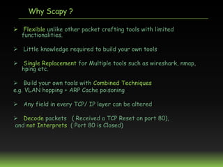 Scapy talk | PPT