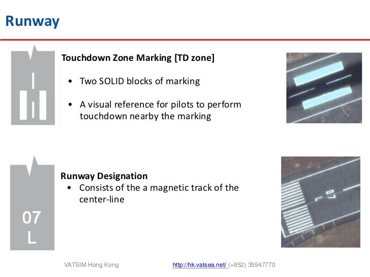 Flying Rules, Aerodrome markings and navigation