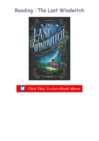 Reading : The Last Windwitch
 