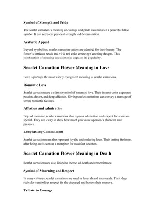 Scarlet Carnation Symbolism and Meaning in Love, Death & Bible.docx