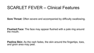 Scarlet Fever in Children and its complications | PPTX
