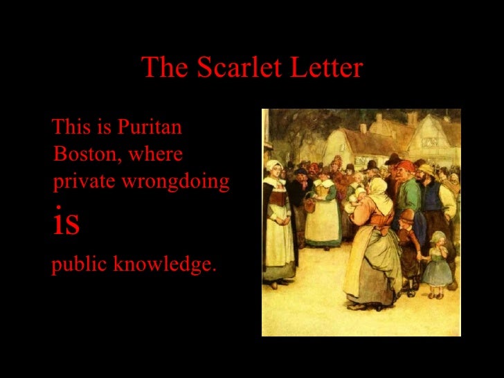 Puritans In The Scarlett Letter