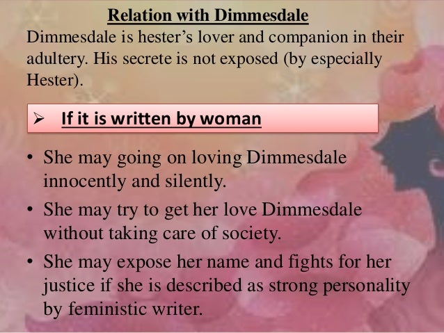 ''The Scarlet Letter" by woman writer