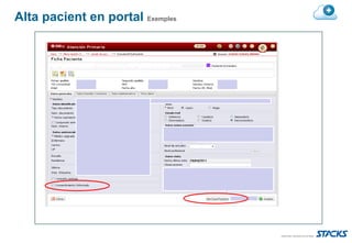 Alta pacient en portal Exemples
 