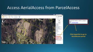 Click hyperlink to go to
AerialAccess portal
 