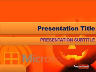 Presentation Title
 