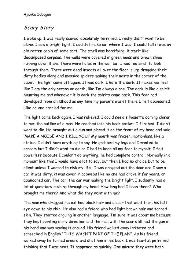 Short Scary Story