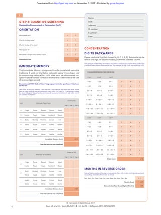 Sport Concussion Assessment Tool -- 3rd Edition SCAT3, 50% OFF