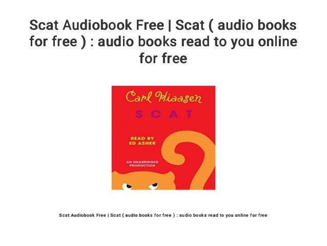 Scat Audiobook Free Scat Audio Books For Free Audio Books Rea Scat audiobook free scat audio books for free audio books rea