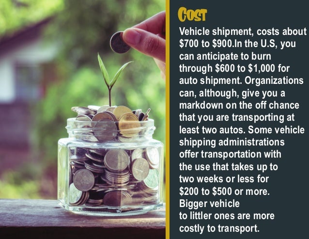 How Much Money To Ship A Car Across Country 8 Ways To