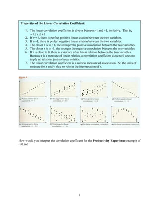 Scatter diagrams and correlation and simple linear regresssion | PDF