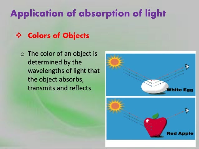 absorb o of Scattering absorption light and