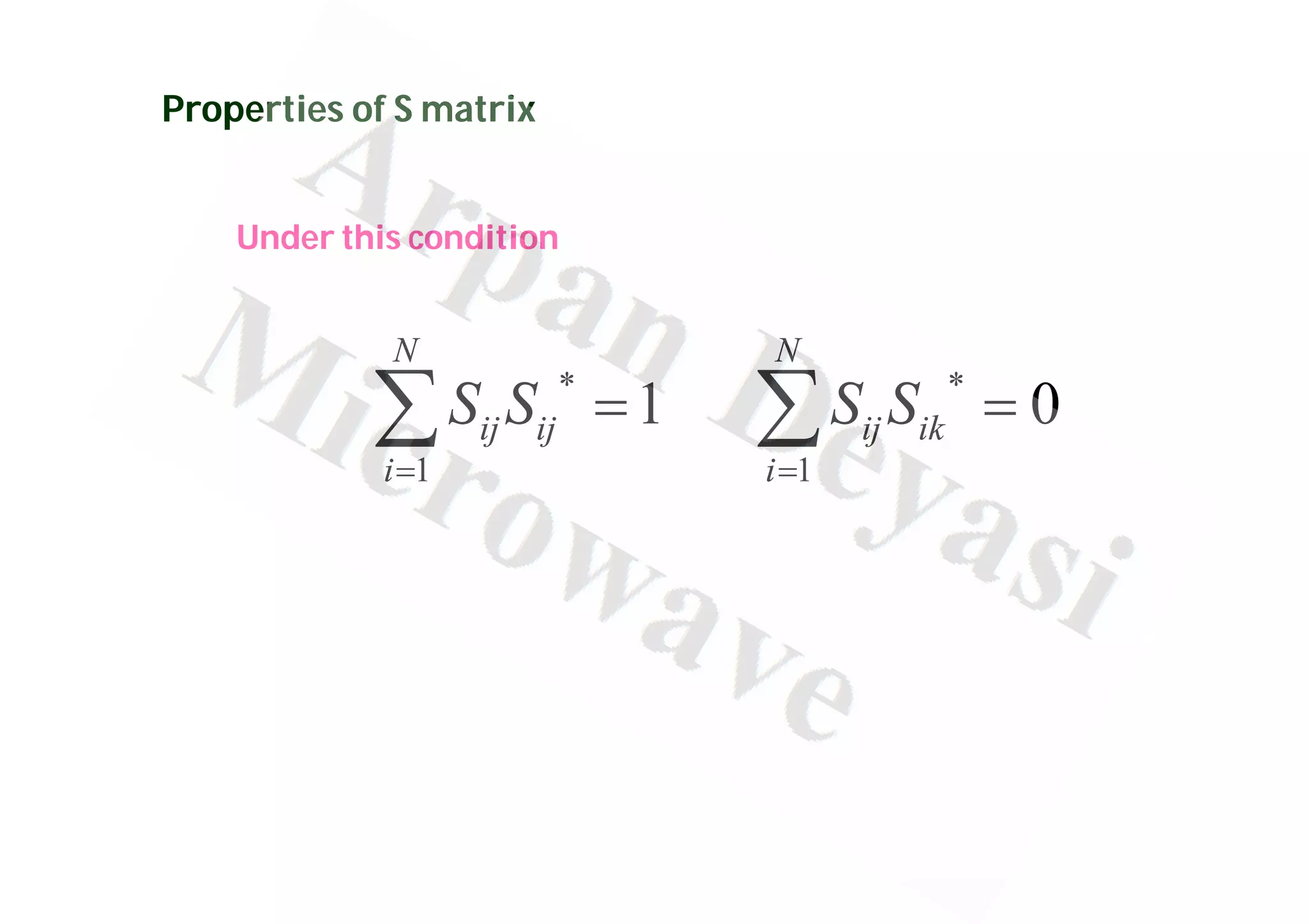 洋書 Microwave Network Scattering Matrix Lecture -- The Scattering Matrix - YouTube