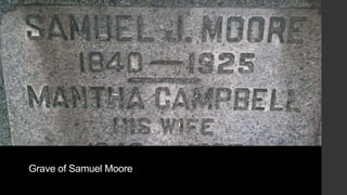 Grave of Samuel Moore