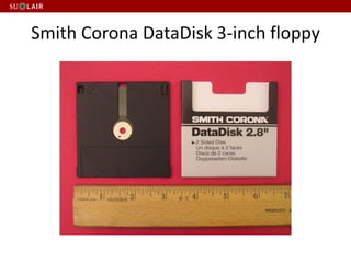 Smith Corona DataDisk 3-inch floppy
 