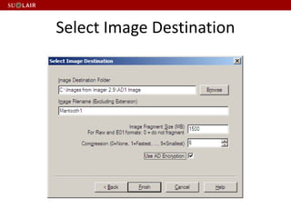 Select Image Destination
 