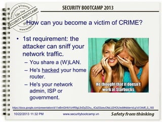 Security Bootcamp 2013 - Timing info-leak made easy - Quan Minh Tâm | PPT