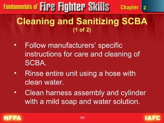 Scba Cleaner SELF CONTAINED BREATHING APPARATUS LECTURES | PPT