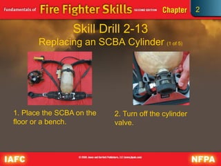 SCBA-Skills for firefighters training old version | PDF