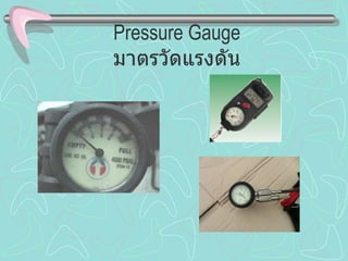 Pressure Gauge มาตรวัดแรงดัน 
