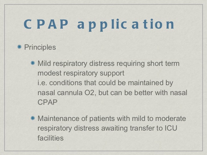 SCBU CPAP DR STEVE WONG
