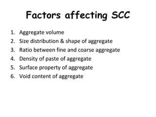 Self compacting concrete | PPT