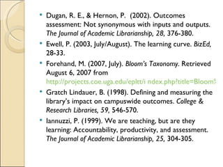 SCC 2007 Student Learning Outcomes | PPT
