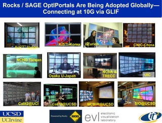 Creating a Planetary Scale OptIPuter