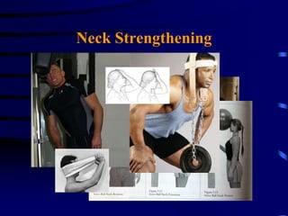 ResearchIs maximal strength of the cervical flexor muscles reduced in patients with temporomandibular disorders?	ARCH PHYS MED REHABIL 2010AUG; 91(8)  pp. 1236 - 42	Armijo-Olivo SL, Fuentes JP, Major PW, Warren S, Thie NM, Magee DJ, 	Department of Physical Therapy, University of Alberta, Edmonton, AB, Canada	CONCLUSIONS: These results indicated that strength evaluation is one of several assessment factors that need to be addressed when evaluating musculoskeletal painful conditions such as TMD and neck disorders, but strength evaluation cannot be considered as a direct measure of disability. Future studies should explore evaluation of strength in other muscular groups such as cervical extensors, rotators, and lateral flexors, and also under different conditions such as rapid movements, and in patients with more severe jaw disability.