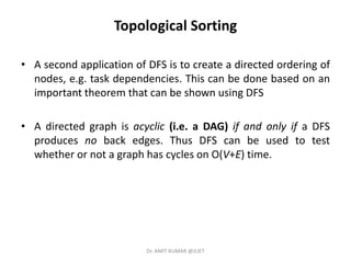 Topical Sort Using Dfs Sccd and topological sorting | PDF