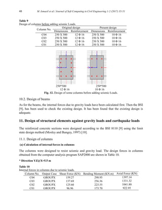 Seismic Analysis and Design of a Multi-Storey Building Located in Haql ...