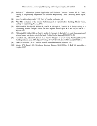Seismic Analysis and Design of a Multi-Storey Building Located in Haql ...