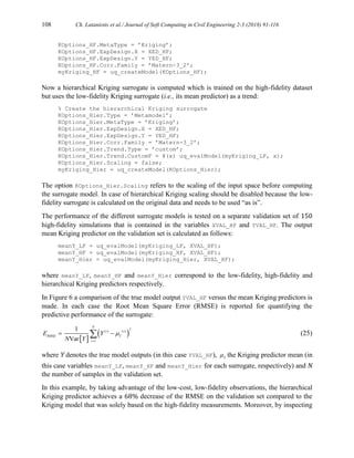 The Gaussian Process Modeling Module in UQLab | PDF