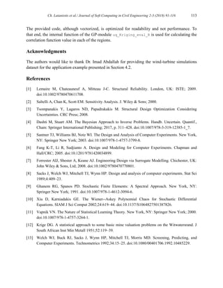 The Gaussian Process Modeling Module in UQLab | PDF