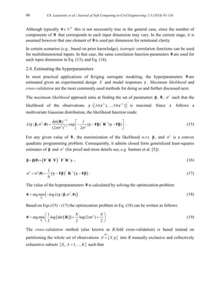 The Gaussian Process Modeling Module in UQLab | PDF