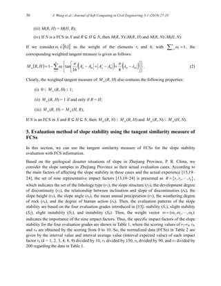 Slope Stability Evaluation Using Tangent Similarity Measure of Fuzzy ...
