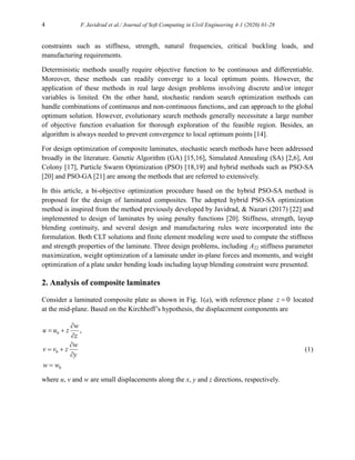 An Innovative Optimized Design for Laminated Composites in terms of a ...