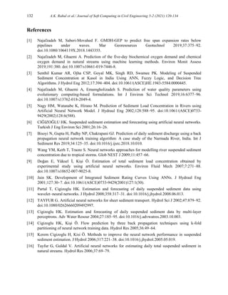 Modelling of Daily Suspended Sediment Concentration Using FFBPNN and ...